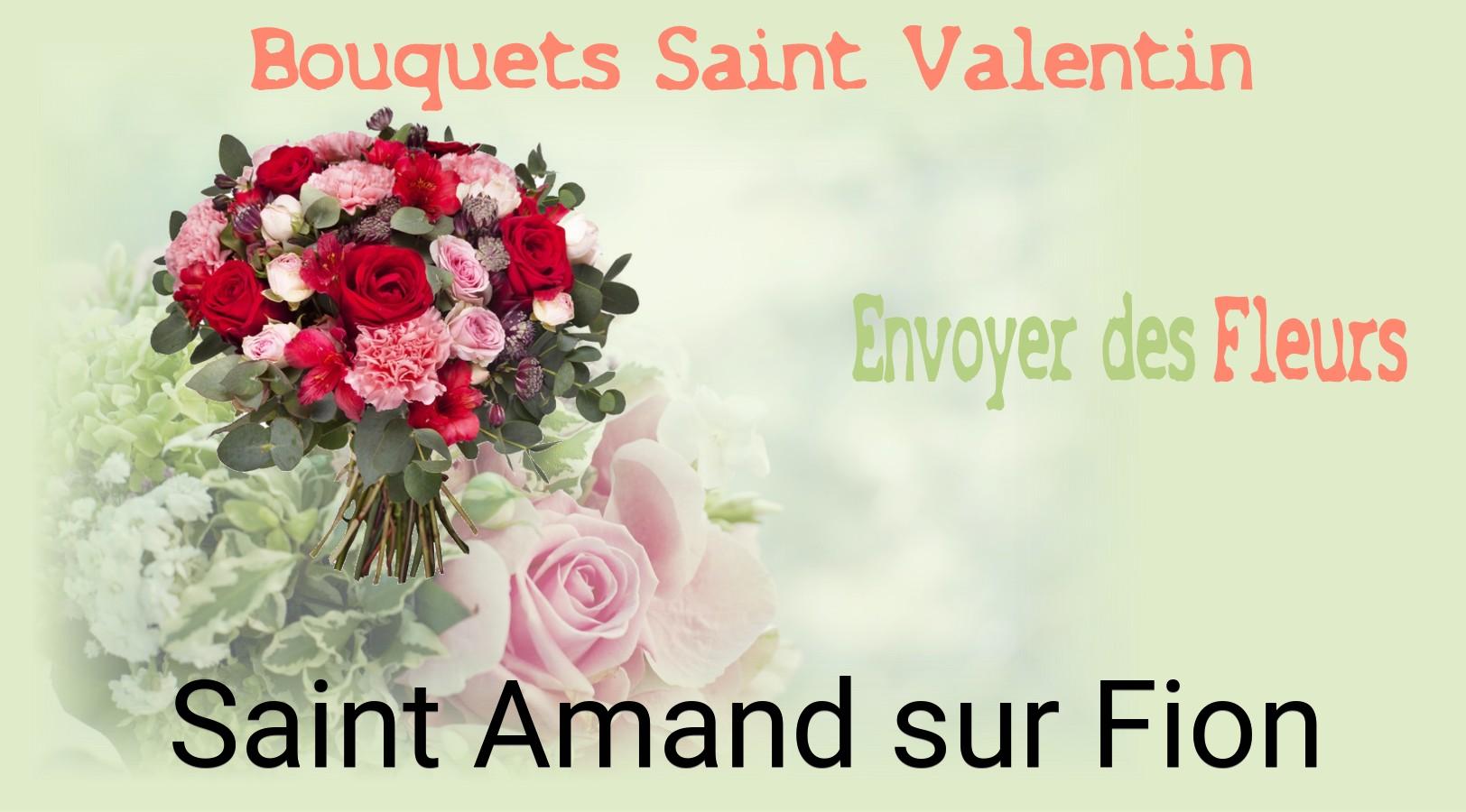 Roses de Saint-Valentin livrées à Saint-Amand-sur-Fion